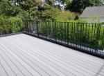 Terras met balustrade volgens normering NBN B 03-004