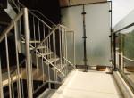 Veilige trapleuning-balustrade in gegalvaniseerd staal
