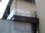 GLASBALUSTRADE MET KLAAR GLAS